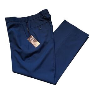 Linea‎ Naturale Washable Micro Twill Navy Men’s Dress Pants size 34